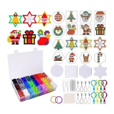 کرسمس DIY زیور فیوز موتیوں کی فیملی کٹ